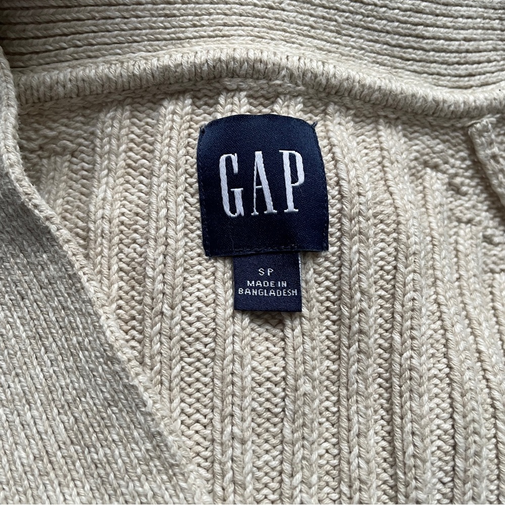 GAP Ribbed Button Front Cardigan Women’s Small - Picture 5 of 6